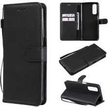 YH Mall Kart Yuvası Iş Cüzdanı ile Realme 7 Klasik Düz Renk Için Flip Case (Yurt Dışından)