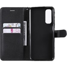 YH Mall Kart Yuvası Iş Cüzdanı ile Realme 7 Klasik Düz Renk Için Flip Case (Yurt Dışından)