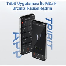 Tribit SolarBuds C2 4 Mavi 5.2 Kablosuz Bluetooth Kulak İçi Kulaklık Koyu