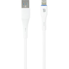 Bello BA-01 USB Lightning Hızlı Şarj Data Kablosu 25W 1.2m