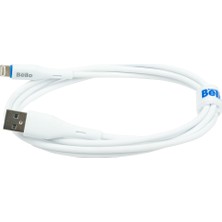 Bello BA-01 USB Lightning Hızlı Şarj Data Kablosu 25W 1.2m