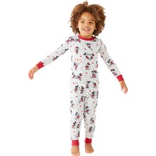 Babies Design Store Mickey Mouse Kalpli Organik Pamuk Pijama Takımı