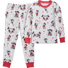 Babies Design Store Mickey Mouse Kalpli Organik Pamuk Pijama Takımı