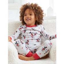 Babies Design Store Mickey Mouse Kalpli Organik Pamuk Pijama Takımı