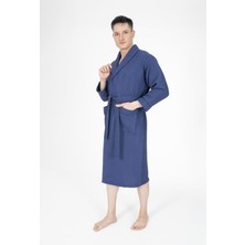 Varol Kaos Serisi Şal Yaka Pike Bornoz Sabahlık