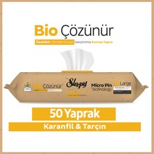 Sleepy Easy Clean Bio Çözünür Karanfil ve Tarçın Yüzey Temizlik Havlusu 50 Yaprak