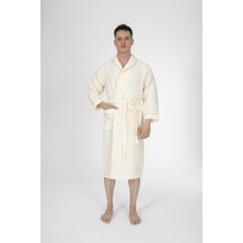 Varol Kaos Serisi Şal Yaka Pike Bornoz Sabahlık