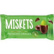 Miskets Sütlü Çikolata Kaplı Antep Fıstığı Draje 20 gr