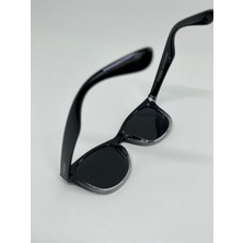 Funeyes Siyah Çocuk Güneş Gözlüğü Şeffaf Degrade 4-8 Yaş Polarize %100 Uv Korumalı Çocuk Güneş Gözlüğü