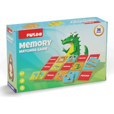 Puedo Memory Matching Game / Eğitici Hayvanları Öğreten Oyun / Hafızayı Geliştirici / 36 Parça / +3 Yaş