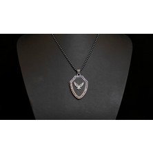Emren Jewelry 925 Ayar Gümüş Kartal Erkek Kolye