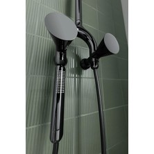 Artema Liquid Termostatik Duş Sistemi Parlak Siyah A4721939