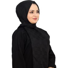 Elit Minelli Jakarlı Monogram  Şal EŞ5275-20