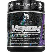 Dragon Venom Extreme Potency Preworkout Laser Sharp Focus Energy Intense Performance 40 Servis