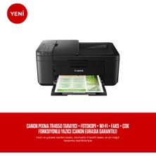 Canon Pixma TR4650 Tarayıcı + Fotokopi + Wi-Fi + Faks + Çok Fonksiyonlu Yazıcı (Canon Eurasia Garantili)