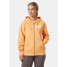 Helly Hansen Logo Full Zip 2.0 Kadın Kapüşonlu Sweatshirt