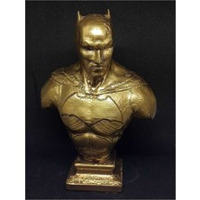 Batman Büst - Dc Comics - Batman Figürü - Gold Koleksiyonluk