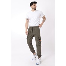Stil Kombin Paraşüt Kumaş Baskılı Paça Lastikli Kargo/jogger Alt Pldp 02_0347