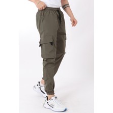 Stil Kombin Paraşüt Kumaş Baskılı Paça Lastikli Kargo/jogger Alt Pldp 02_0347