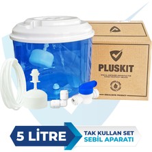 Pluskıt Su Arıtma Cihazı Sebil Üstü 5 Litre Hazneli Aparat