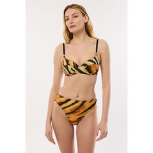 Ayyıldız 4628 Kaplan Desenli Bikini Takımı