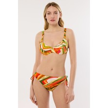 Ayyıldız 4639 Turuncu Toparlayıcı Bikini Takımı