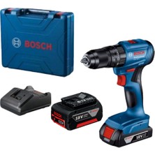 Bosch Professional Gsb 185 Lı 2.0 Ah + 3.0 Ah Çift Akülü Darbeli Delme Vidalama