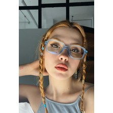 Falan Eyewear Esty Kadın Blue Block Gözlük Mavi