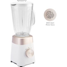 Karaca Premium Limited Edition Cam Sürahili Paslanmaz Çelik Bıçaklı Smoothie Blender