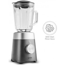 Karaca Premium Limited Edition Cam Sürahili Paslanmaz Çelik Bıçaklı Smoothie Blender