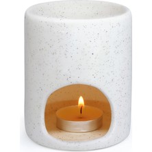 Cosiness Seramik Buhurdanlık - Krem - 9.5 cm