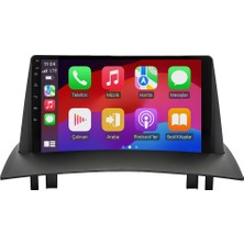 Carvocal Renault Megane 2 (2004-2010) Android 14 Multimedya - 2 GB Ram - 32 GB Hafıza - Carplay CRV4444XP