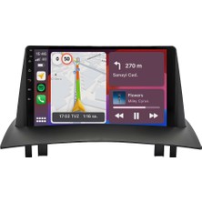 Carvocal Renault Megane 2 (2004-2010) Android 14 Multimedya - 2 GB Ram - 32 GB Hafıza - Carplay CRV4444XP