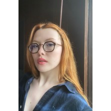 Falan Eyewear Swell Kadın Blue Block Gözlük Siyah-Gold