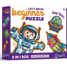 Route Begınner  Uzay Puzzle 8 In 1 Box