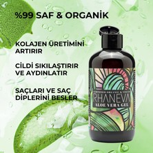 Rhaneva %99 Organik Aloe Vera Jel, Organik ve Vegan Sertifikalı, 250 ml