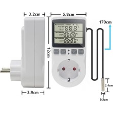 Aek-Tech Prize Takılan Termostat Pratik Sıcaklık Kontrol Cihazı