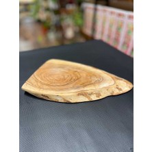 Masale C Zeytin Ağacı Sunum Tahtası Uzunluk 29 X 36 cm Genişlik 12 X 20 cm