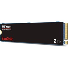 Sandisk SSD Plus 2TB 3200MB-3000MB M.2 PCIe Gen 3.0 NVMe SSD