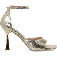 Nine West Vadoca 4fx Altın Kadın Topuklu Sandalet