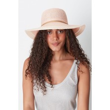 C&city Merserize Plaj Şapkası T24740-09 Gül