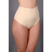 Lazer Kesim Yüksek Bel Dikişsiz String C19206 Ten