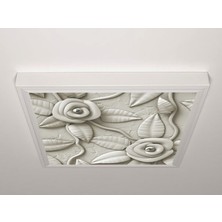 Gök Panel 60X60 LED Panel Aydınlatma Armatür Avize Sıva Üstü Desenli Tekli 46510657SU