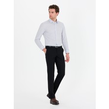 Cacharel Erkek Gri Slim Fit Uzun Kollu Gömlek 50274106-VR024