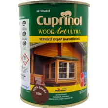 Cuprinol Woodart Ultra Solvent Bazlı Vernikli Ahşap Koruyucu 0,75 Lt Burma