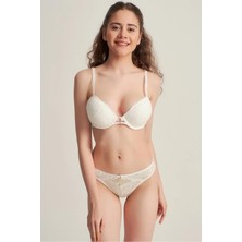 Le Jardin Kadın Push Up Dantelli Sütyen Takım 5040