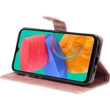 Manyi Mall Samsung Galaxy M33 5g Iş Cüzdan Telefon Kılıfı Klasik Için Flip Case (Yurt Dışından)