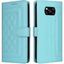 Manyi Mall Xiaomi Poco X3 Nfc Cüzdan Flip Kapak Için Flip Case Basit Iş Deri (Yurt Dışından)