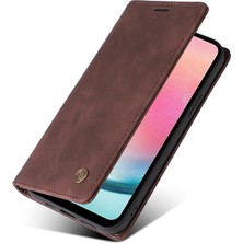 Manyi Mall Samsung Galaxy A24 4g Için Flip Case Basit Iş Darbeye Deri (Yurt Dışından)