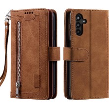 Manyi Mall Samsung Galaxy A54 5g Için Flip Case Kordon Pu Deri Kickstand Cüzdan 9 (Yurt Dışından)